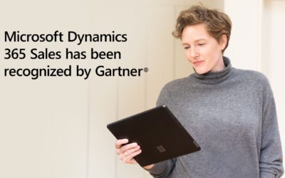 D365 CRM Leads with Sales Force Automation in Gartner Report