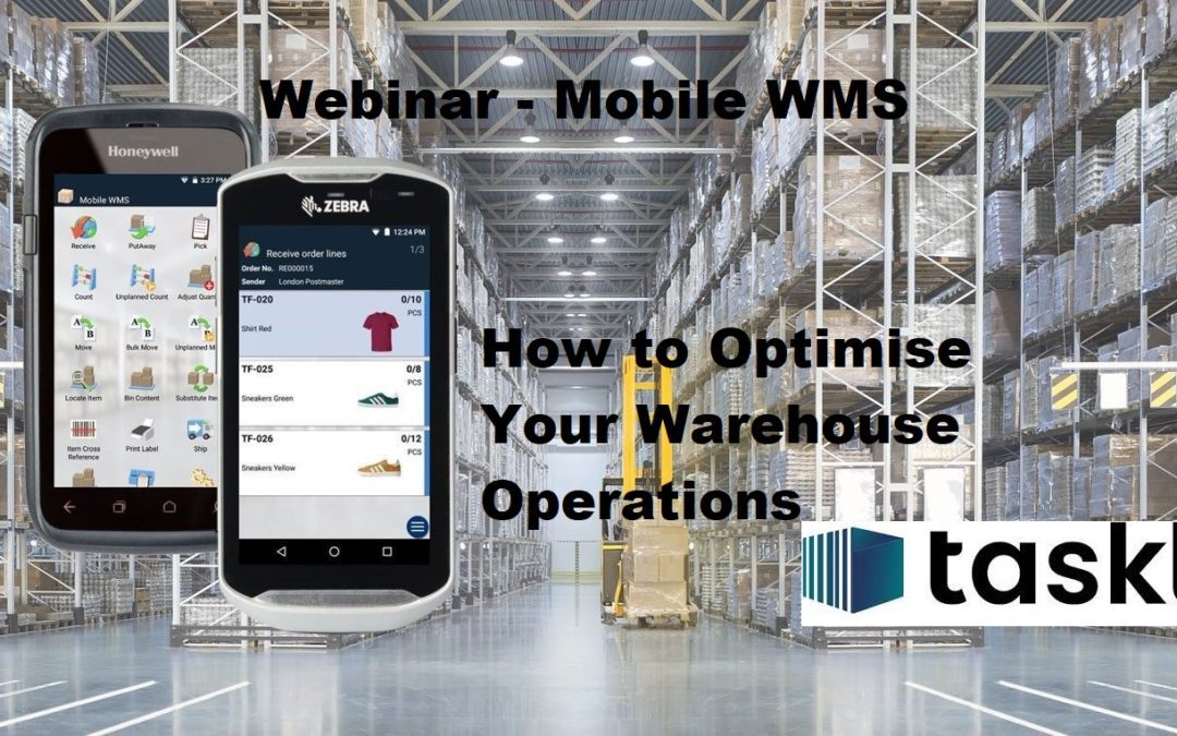 Optimise Warehouse Operations with Tasklet Mobile WMS Webinar