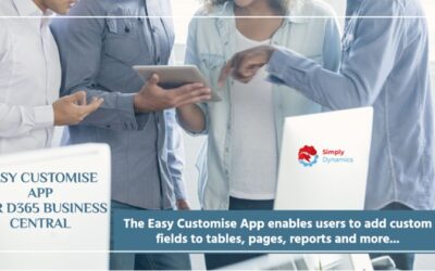 Easy Customise App for D365 Business Central
